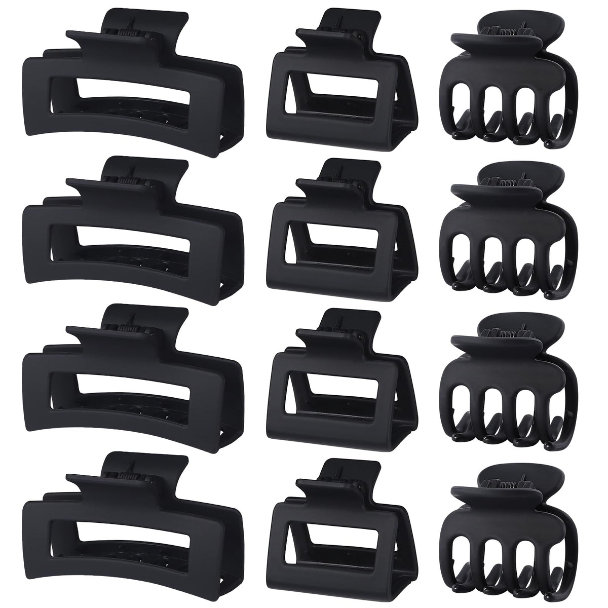 SMKSL 3 Styles Hair Clips small clip close-up for secure daily styling