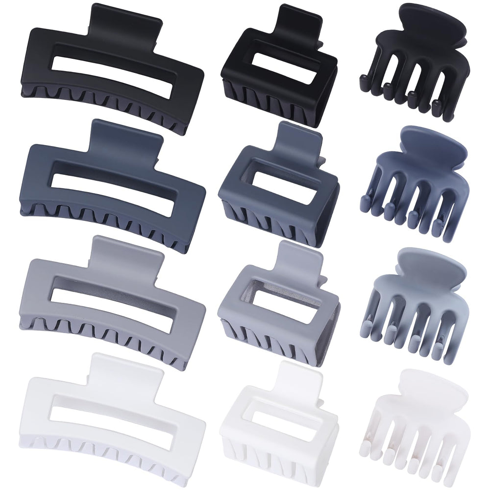 SMKSL small claw clip in gray ideal for fine hair