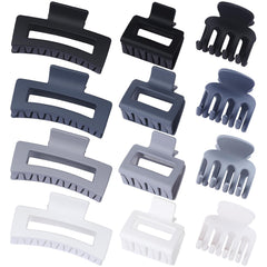 SMKSL small claw clip in gray ideal for fine hair