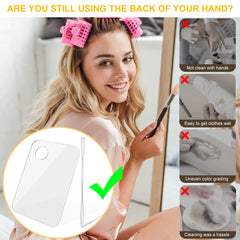 Espejo de metal integrado SMOLOUU para revisar color.