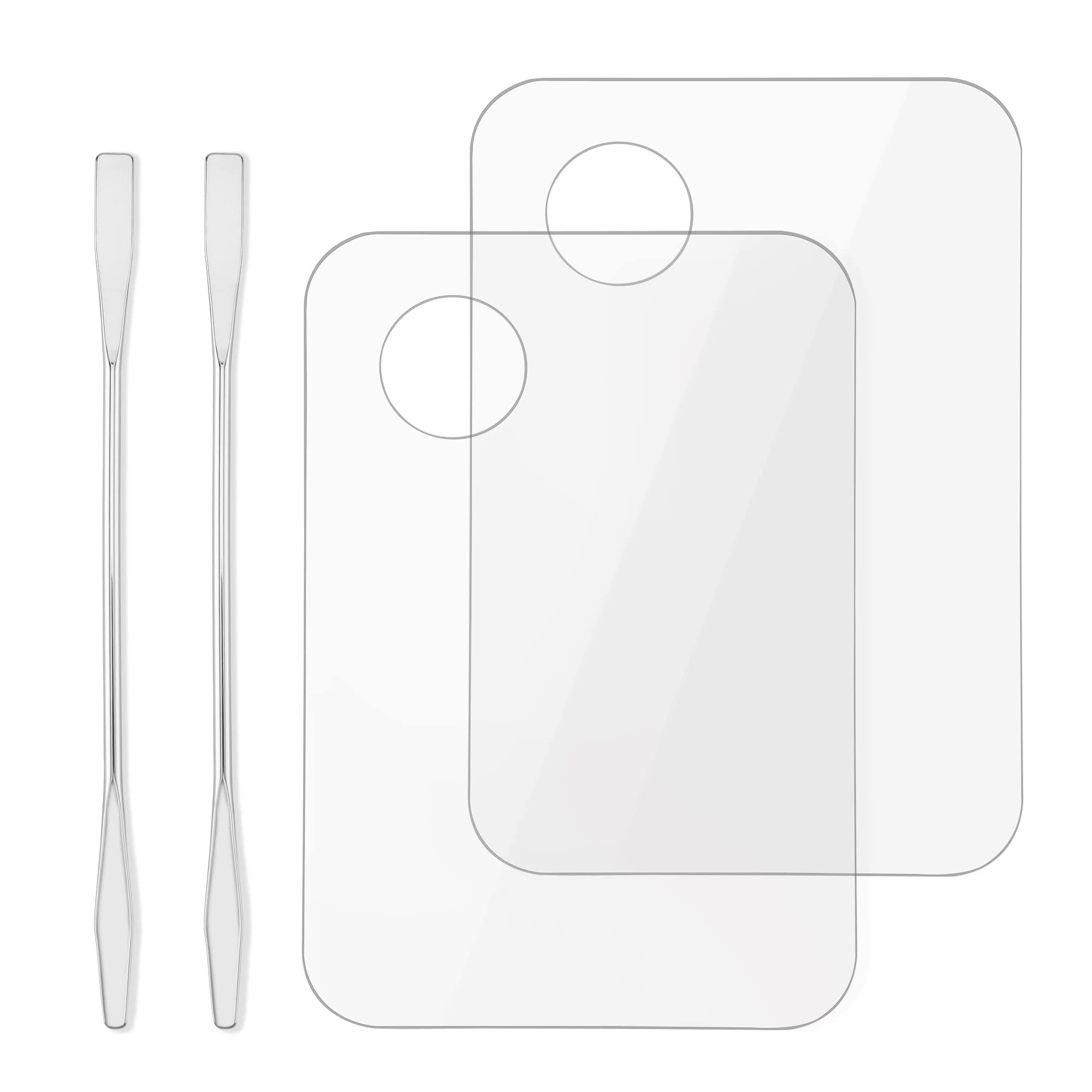 Paleta acrílica SMOLOUU para mezclar bases y correctores con precisión.