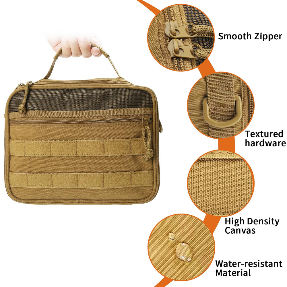 SMONT rear organizer hook to secure the bag in bathrooms or hotel rooms