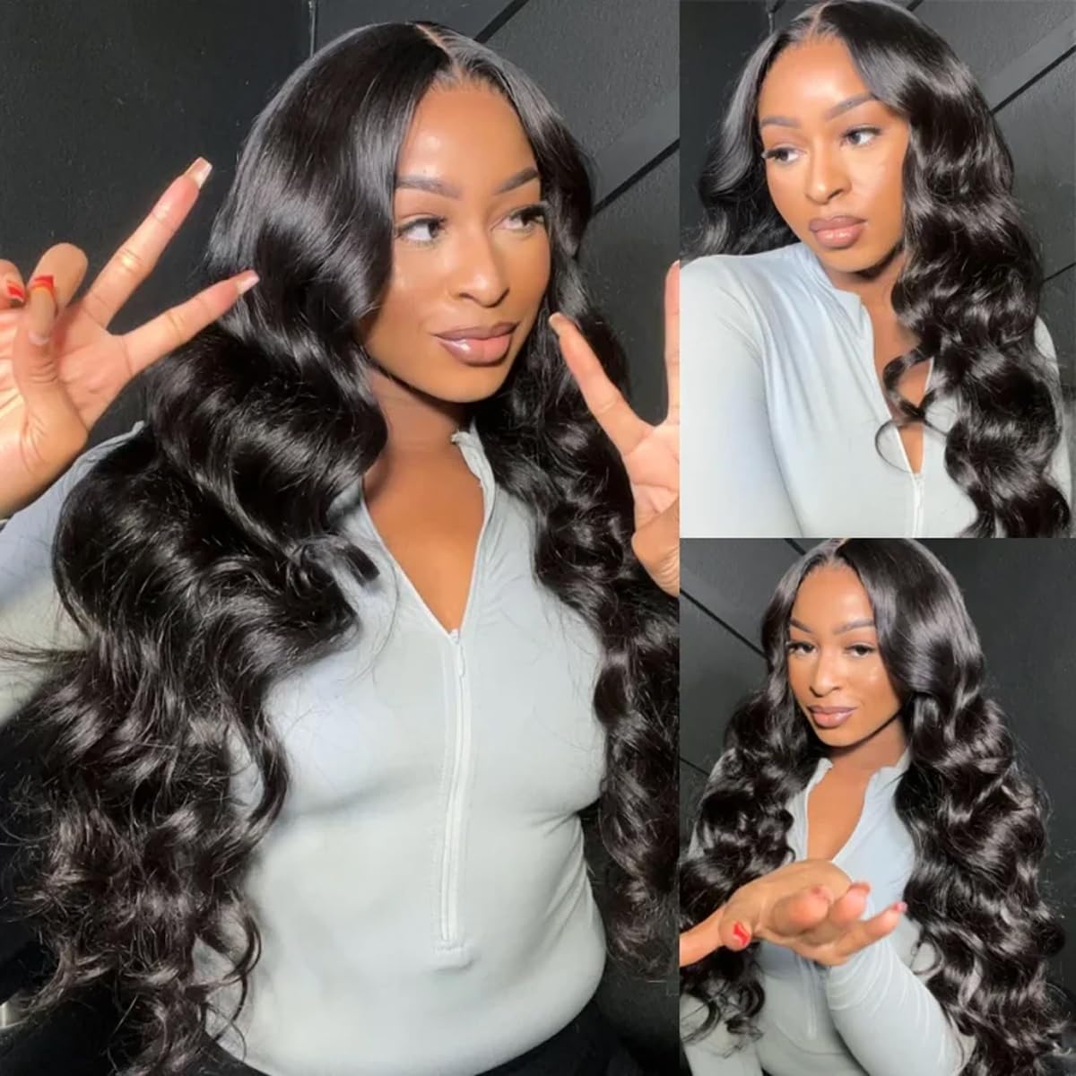 Smoothair Body Wave Bundles heat-dye-ready texture for easy styling