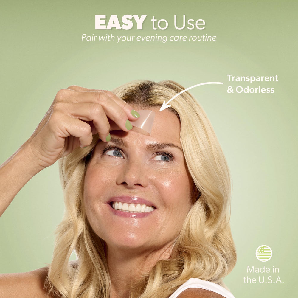 Smoothies patches compatible with serums for nighttime routine