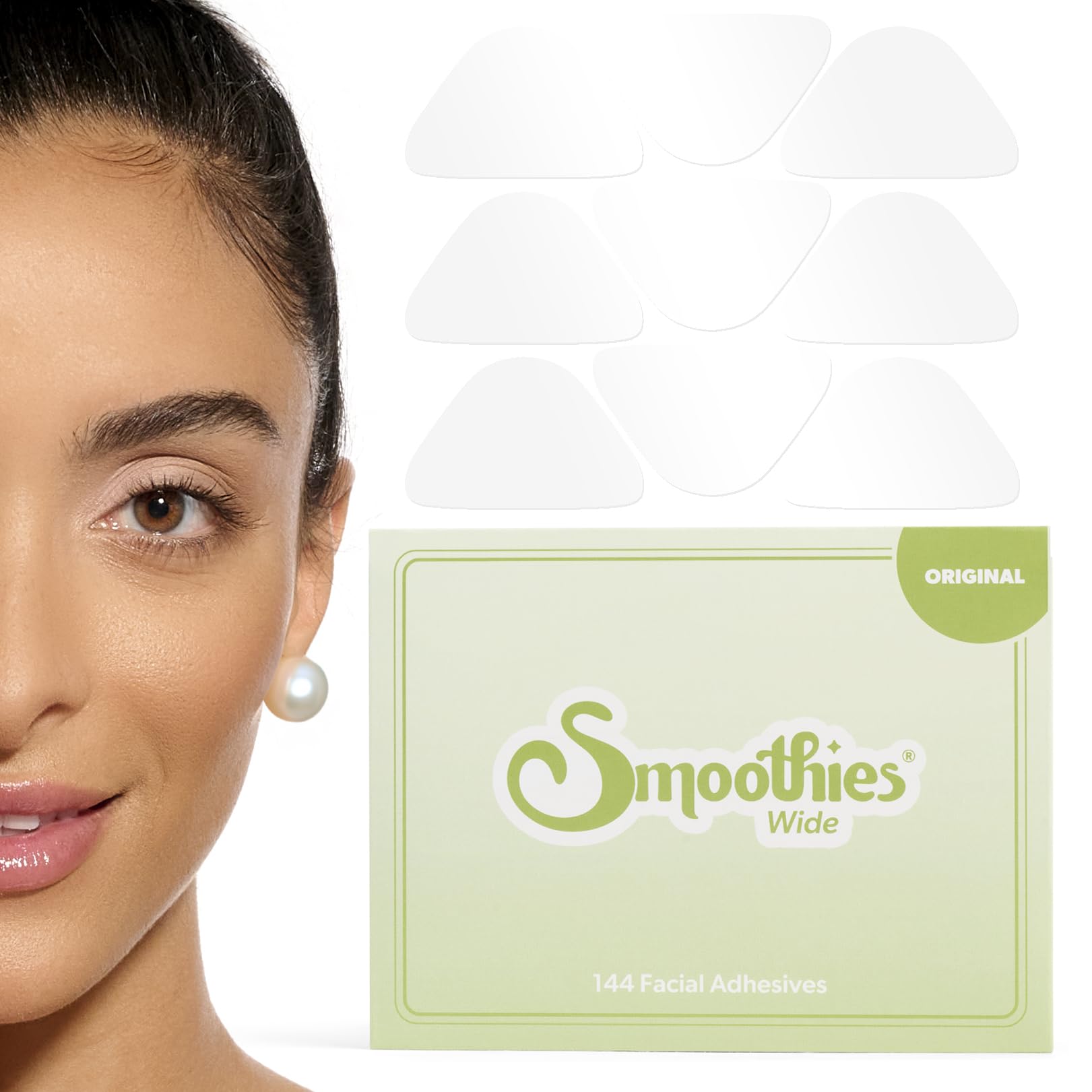 Smoothies wide wrinkle patches overview box for overnight use