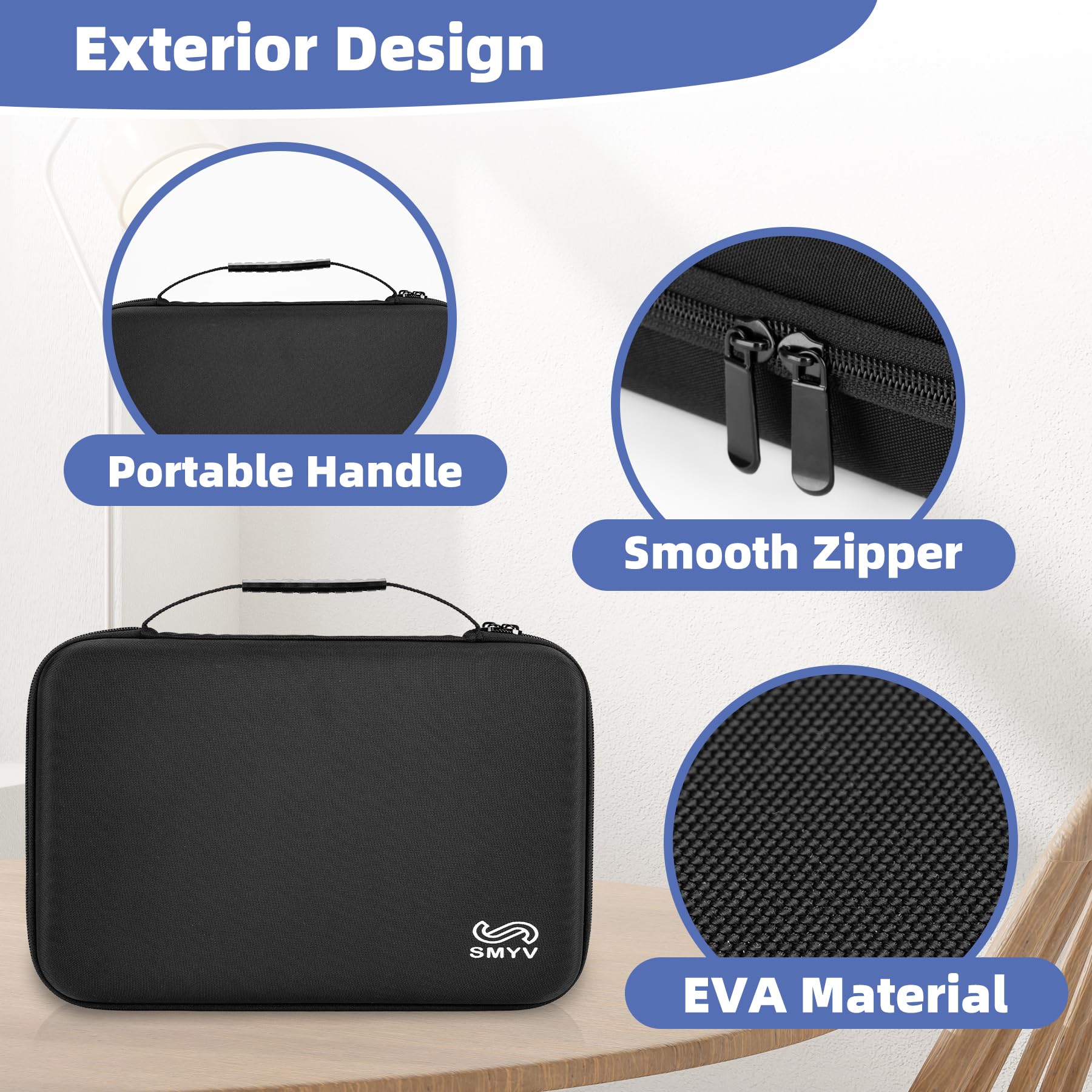 SMYV compact clippers storage fits multiple tools without bulk.