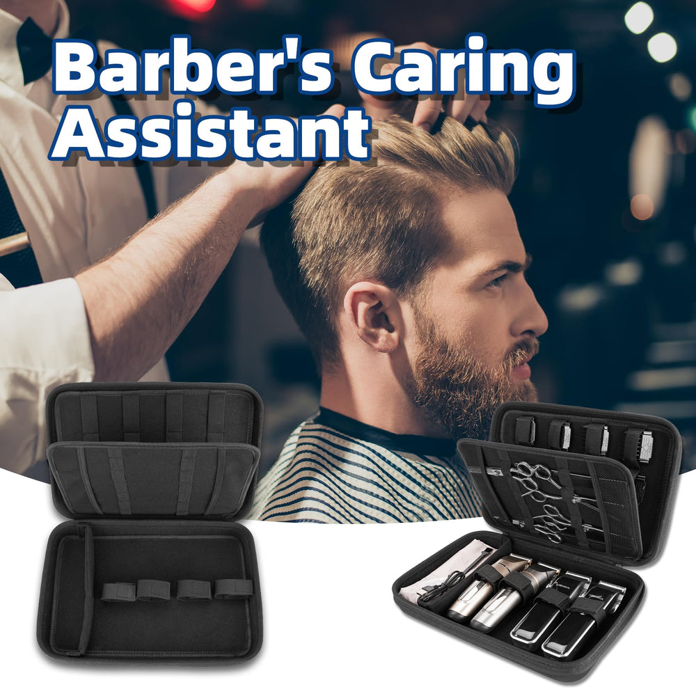 SMYV gift-ready barber case features stylish design for professionals.