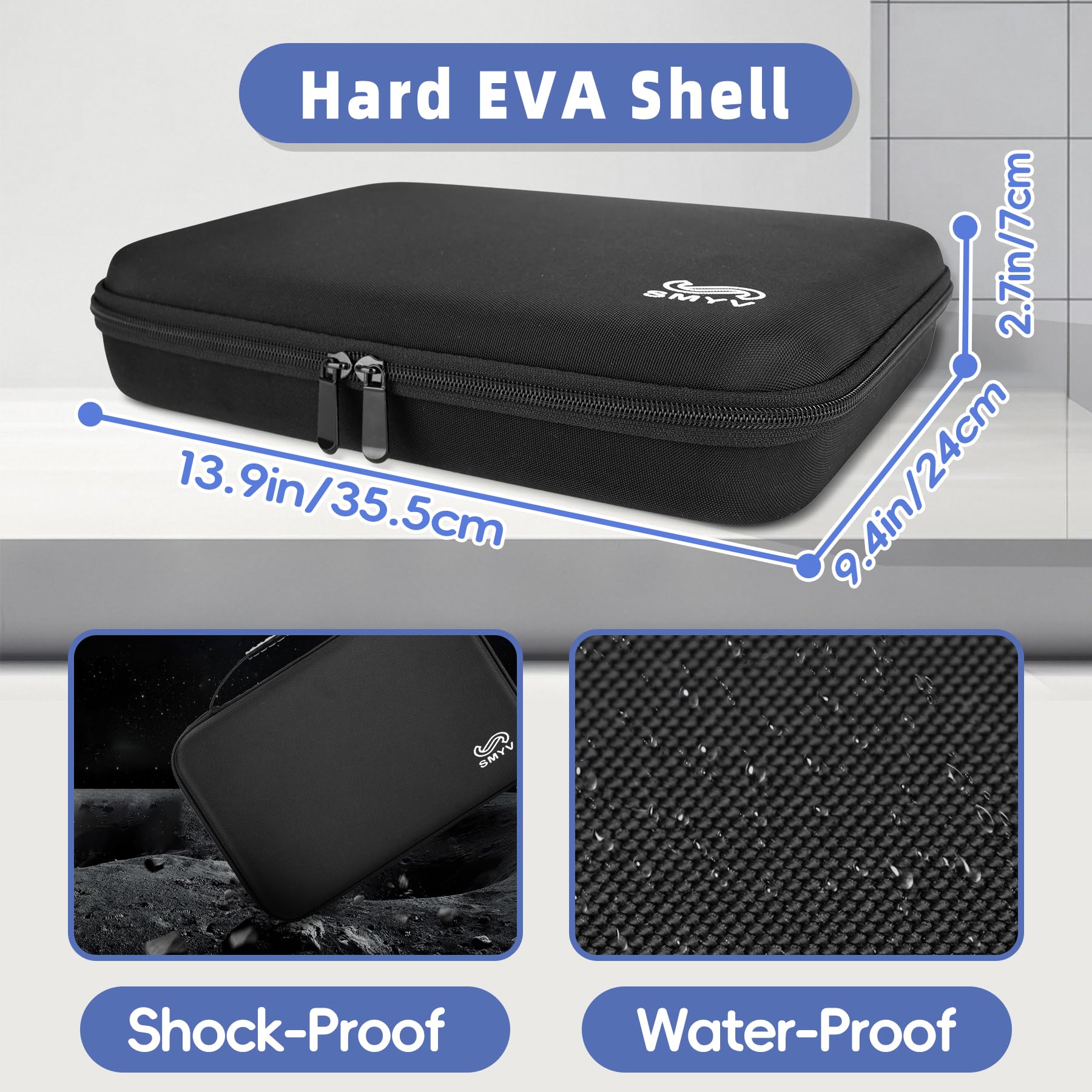 SMYV travel-friendly barber case ideal for mobile barbers and daily commuters.