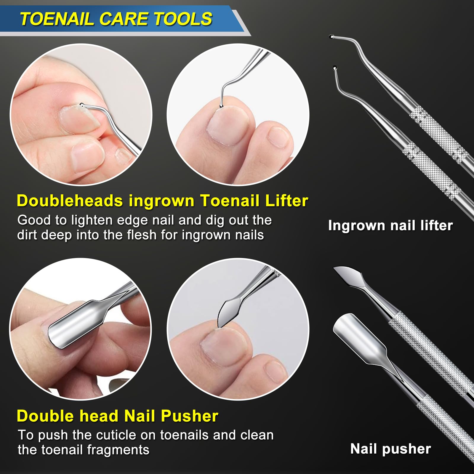 SMZHealing cuticle pusher aids gentle nail care and prep.