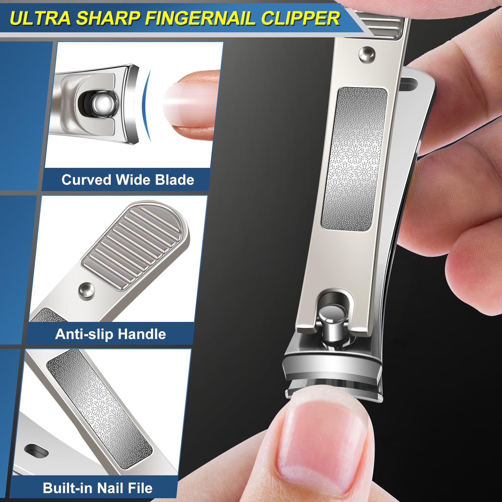 SMZHealing ABS ergonomic handles provide a secure grip for seniors.