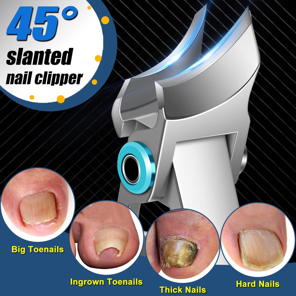 SMZHealing slanted blade clippers trim ingrown nails smoothly and accurately.