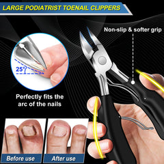 SMZHealing wide jaw opening clippers handle thick nails with ease.