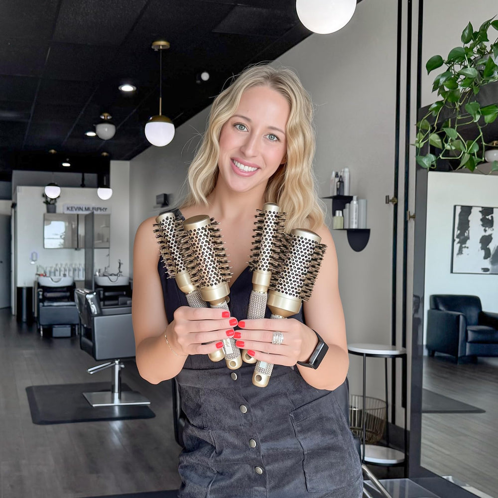Sndyi at home salon blowout captures salon quality results at home.