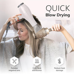 Sndyi hair shine result demonstrates enhanced gloss and smoother texture.