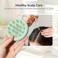 Sndyi scalp massager ergonomic, non-slip handle for a secure grip