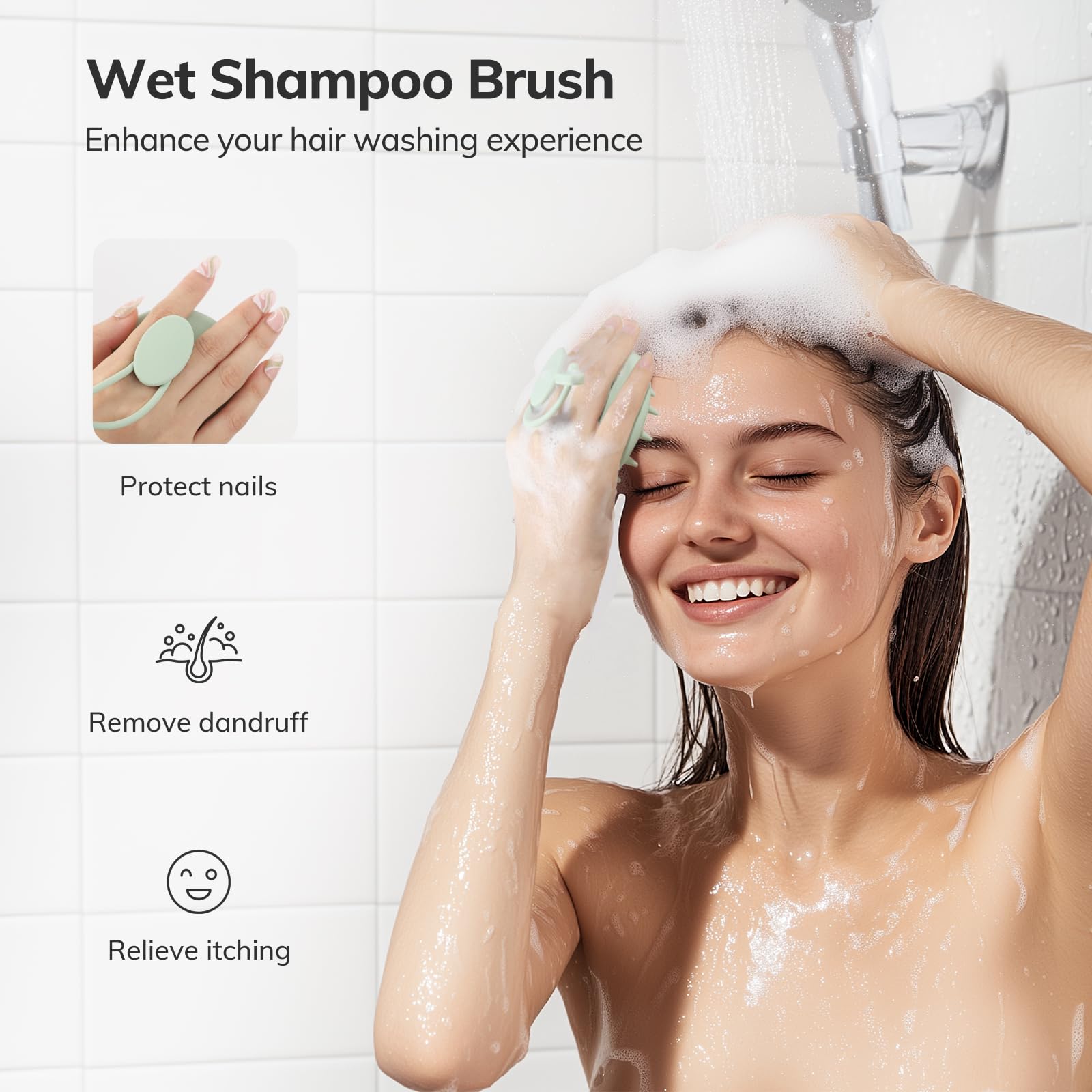 Sndyi silicone massager waterproof and mold-resistant for long-lasting use