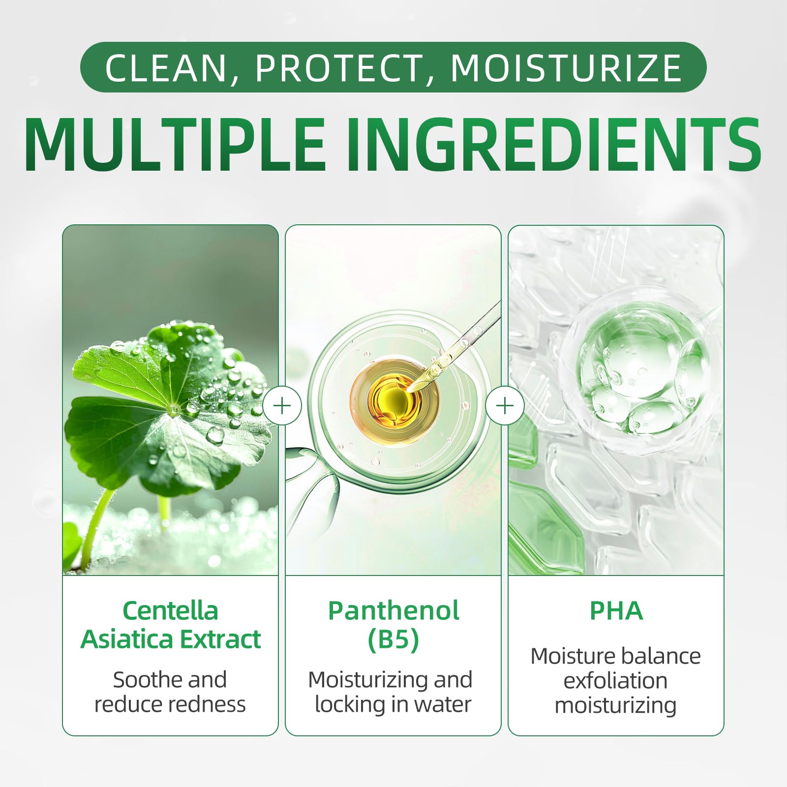 Snidin Toner Pads cotton pad soaked with Centella and collagen for soothing touch