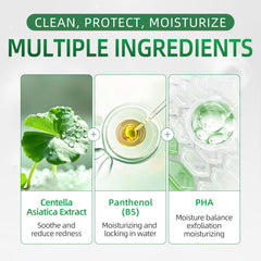 Snidin Toner Pads cotton pad soaked with Centella and collagen for soothing touch