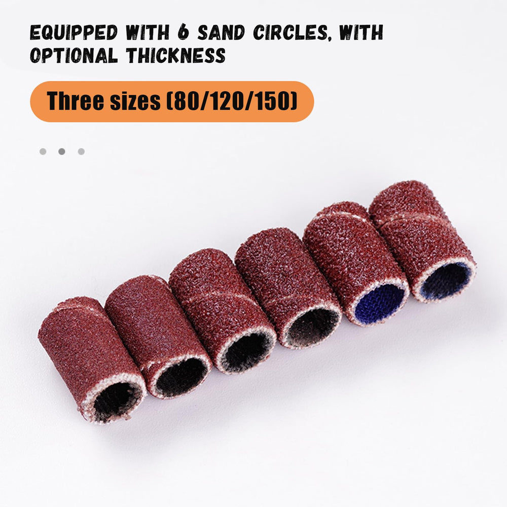 Snmzlc Acrylic nail polishing bits for a glossy finish