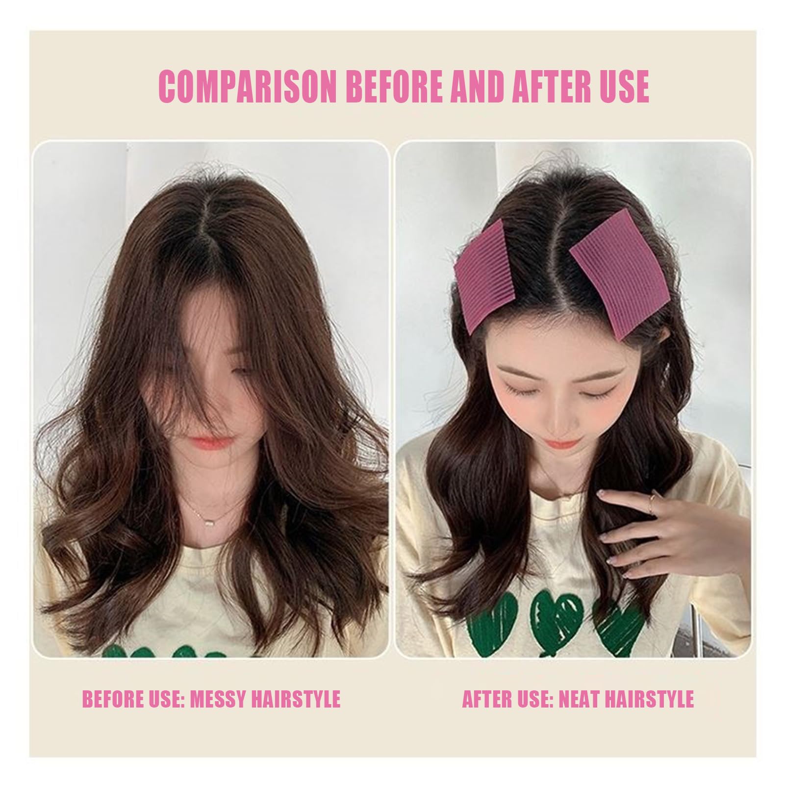 Diseño portátil Snmzlc Hair Pad para viaje y retoques