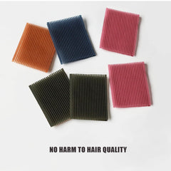 Franja azul oscuro Snmzlc Hair Pad para acabados pulidos