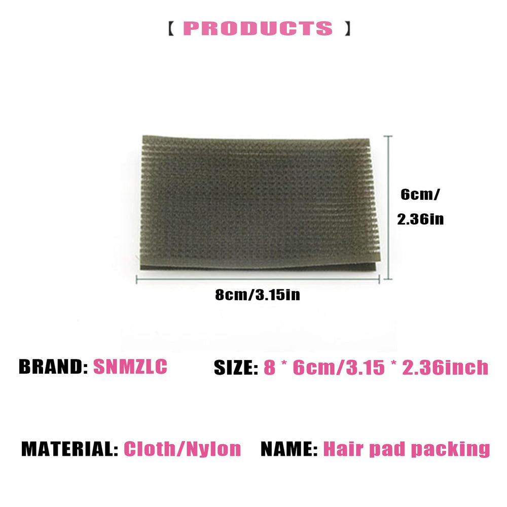 Franja rosa Snmzlc Hair Pad para fijar flequillos con precisión