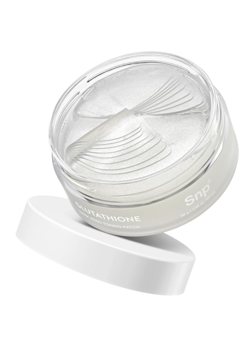 Parche SNP para ojos con aplicación suave alrededor de los ojos para una tez más uniforme.