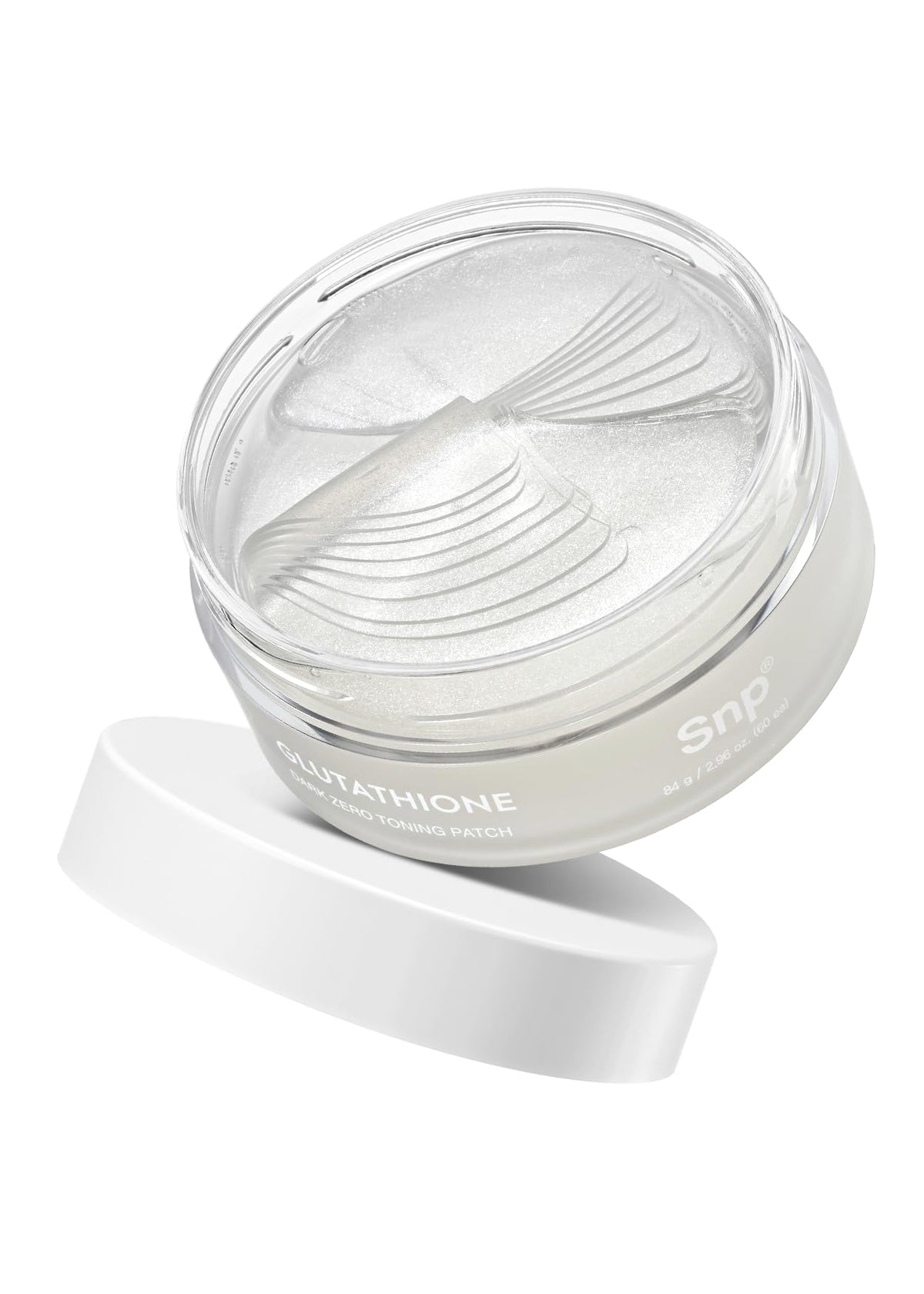 Parche SNP para ojos con aplicación suave alrededor de los ojos para una tez más uniforme.