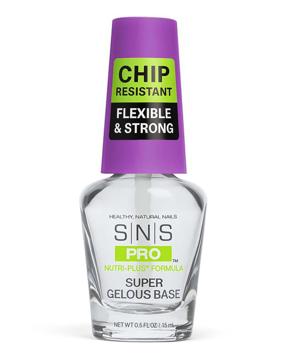 SNS Gelous Base Coat: adhesivo para polvo de inmersión que facilita una fijación duradera del color
