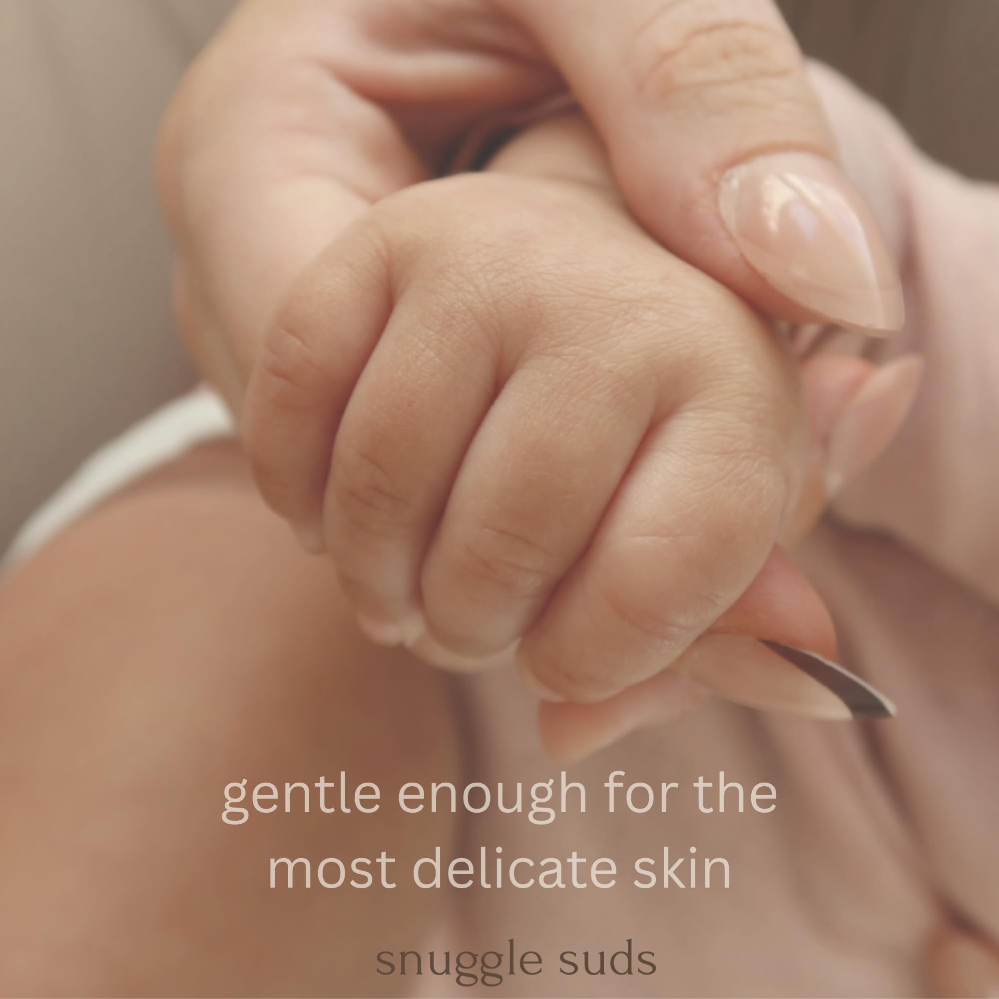 Snuggle Suds three simple ingredients label underlines purity