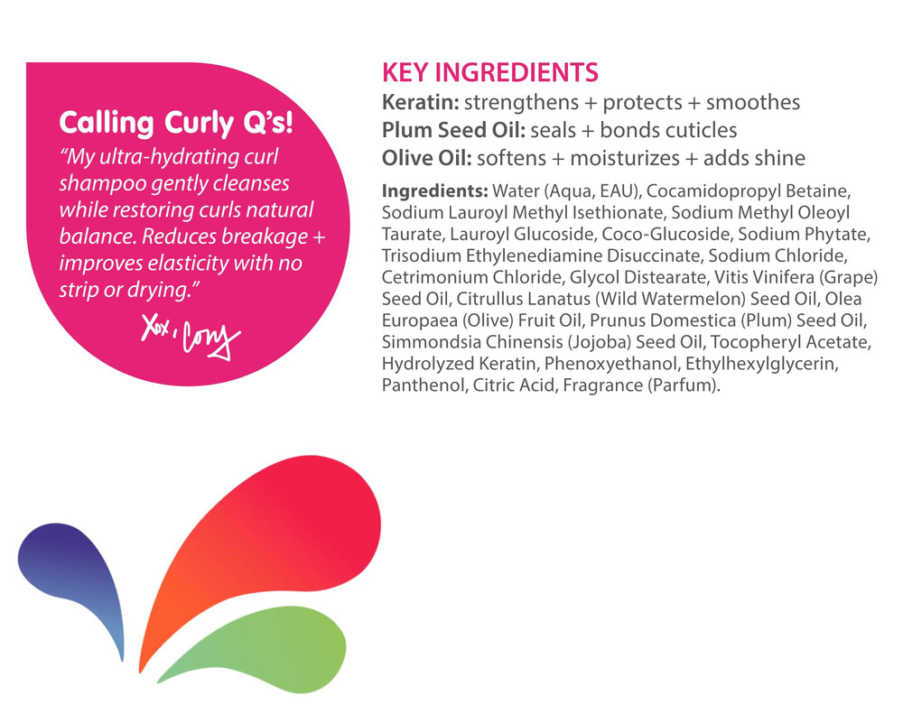 SoCozy Curl Shampoo endcap display showcases kid-friendly, salon-inspired formula.