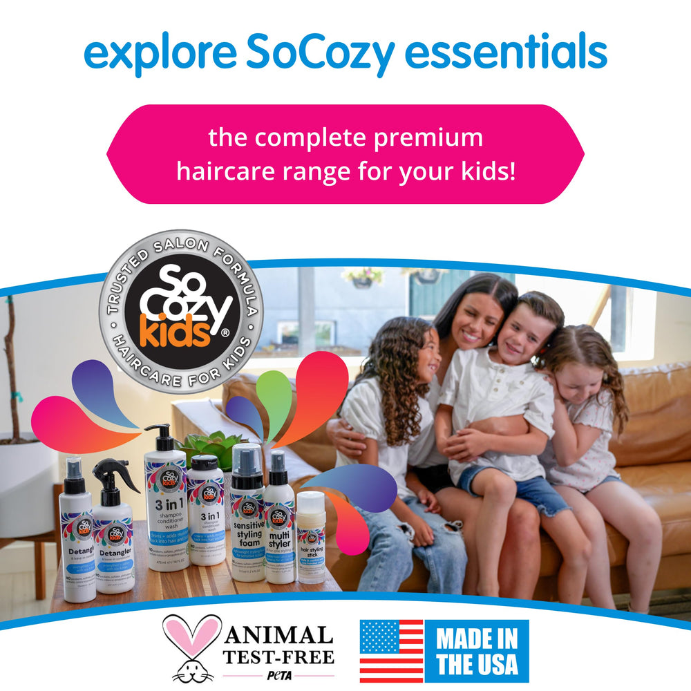 Uso diario de SoCozy Multi Styler en cabello húmedo o seco
