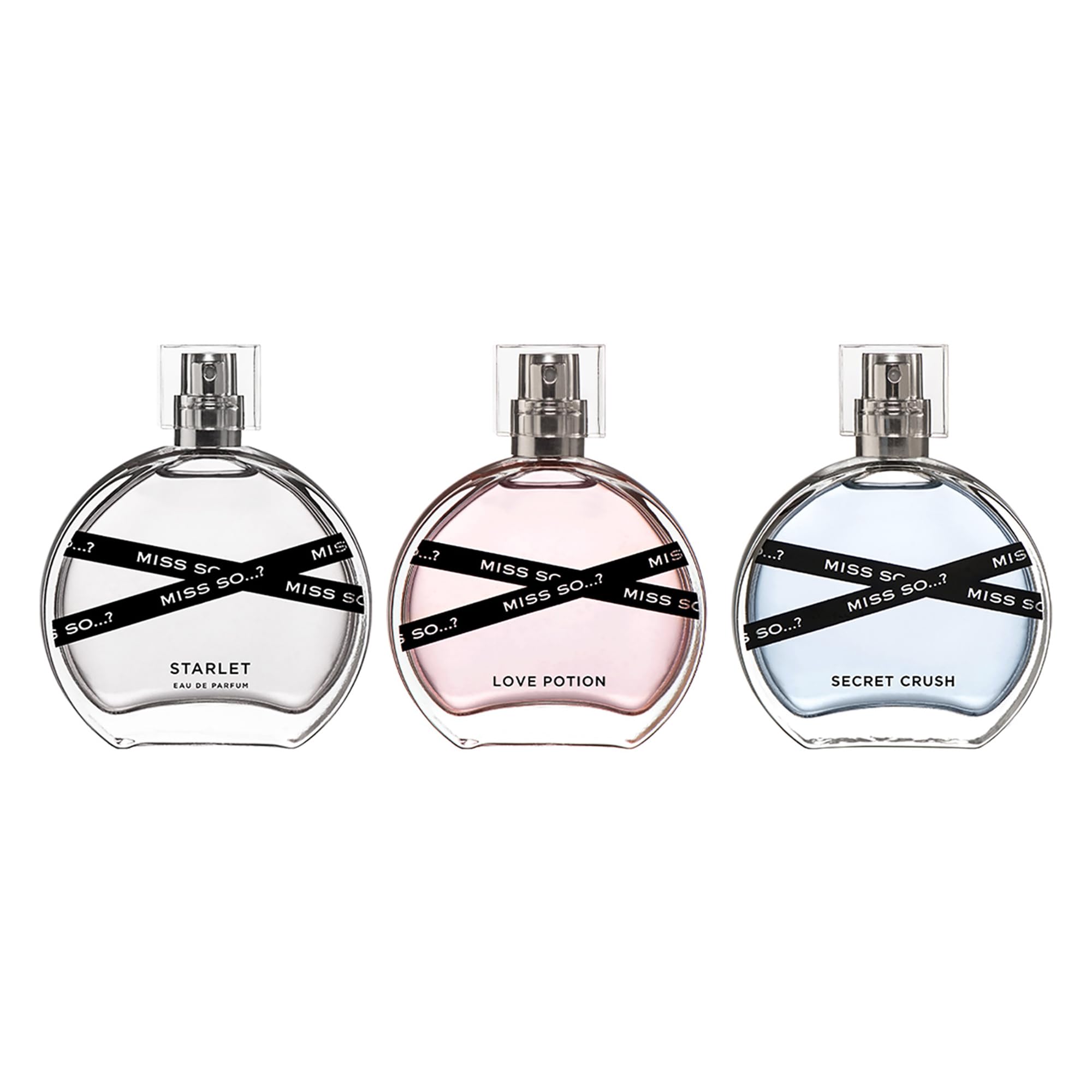So…? Miss So Set Starlet bottle featuring fruity notes and a creamy base for daytime glamour.