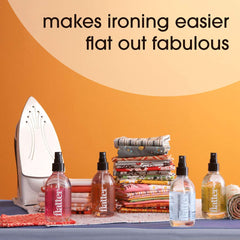 Soak Flatter empaque compacto, ideal para planchado y costura.
