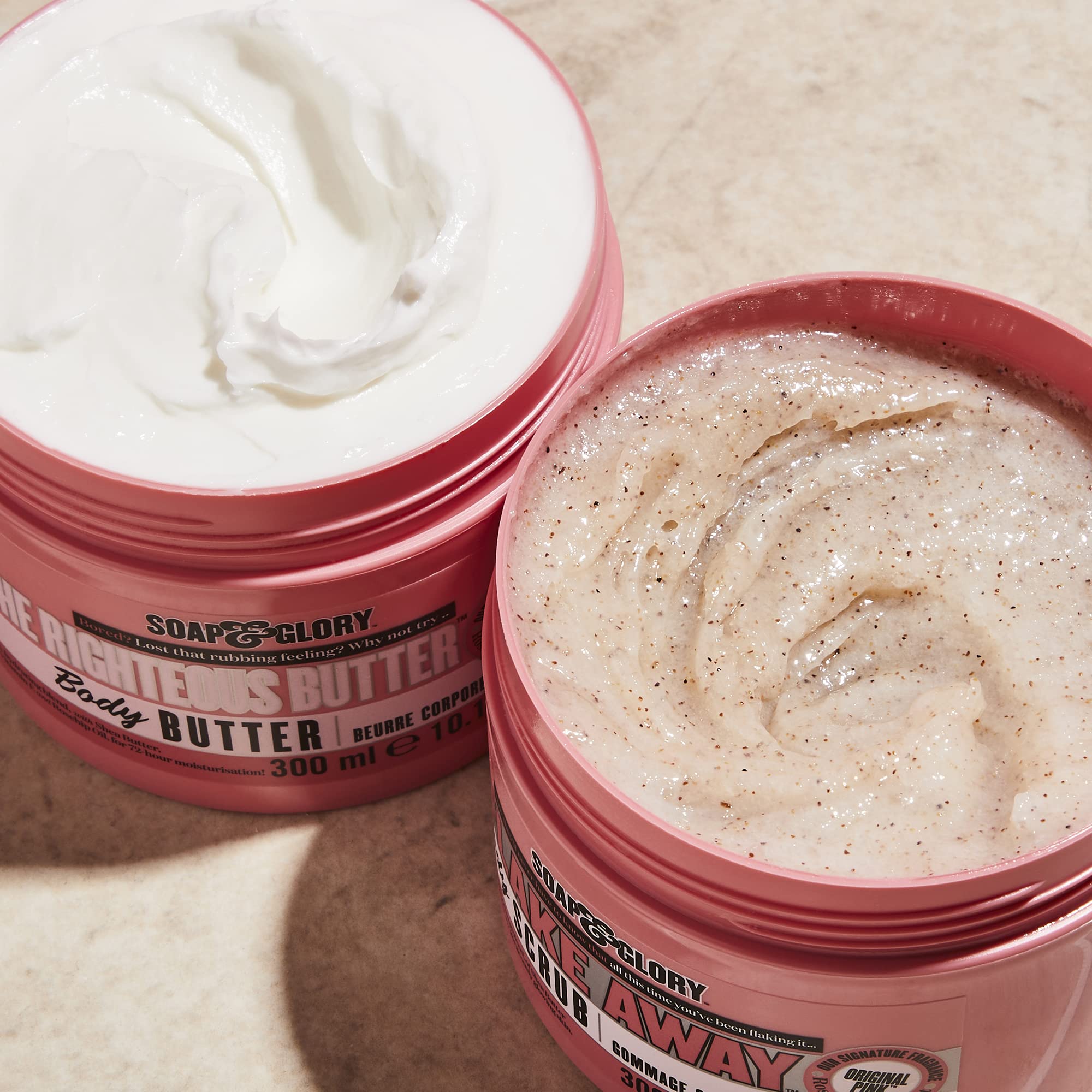 Soap & Glory Rosehip oil drop signaling nourishing blend for soft skin