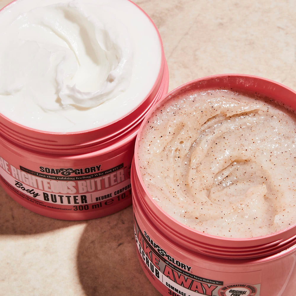 Soap & Glory Rosehip oil drop signaling nourishing blend for soft skin
