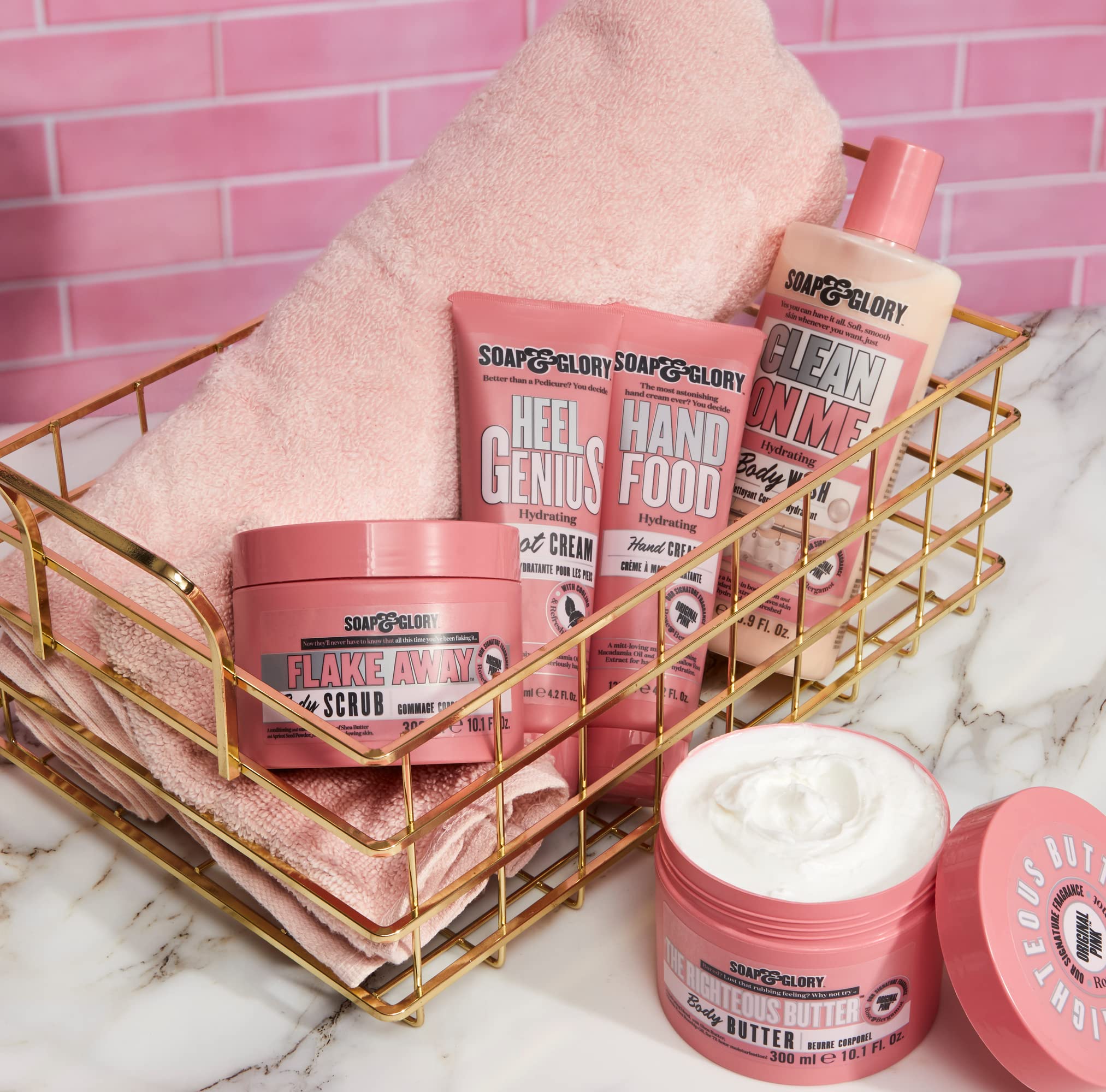Overnight care with Soap & Glory Heel Genius worn with socks