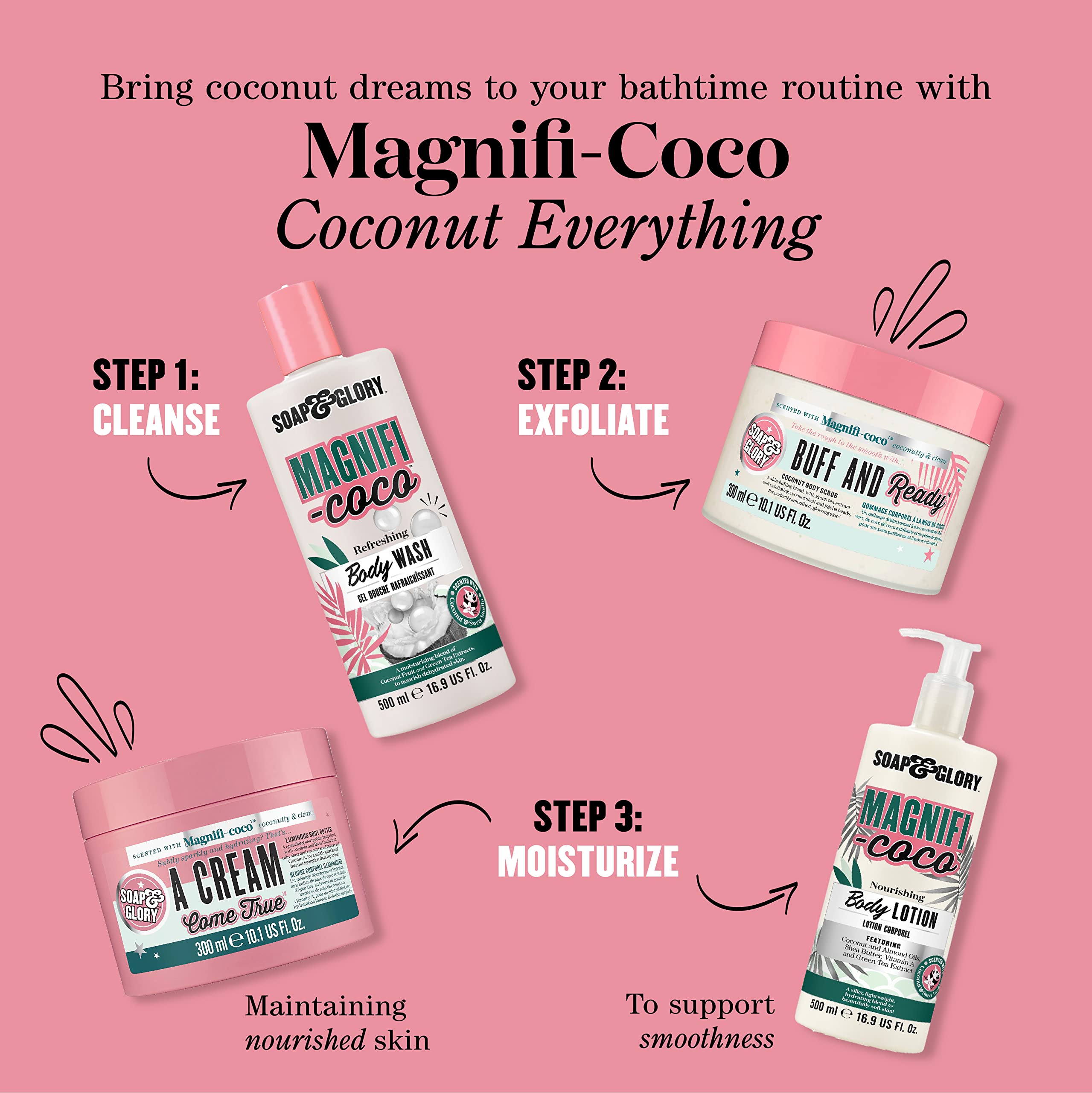 Magnifi-Coco: envase vegano y etiqueta clara para cuidado responsable.