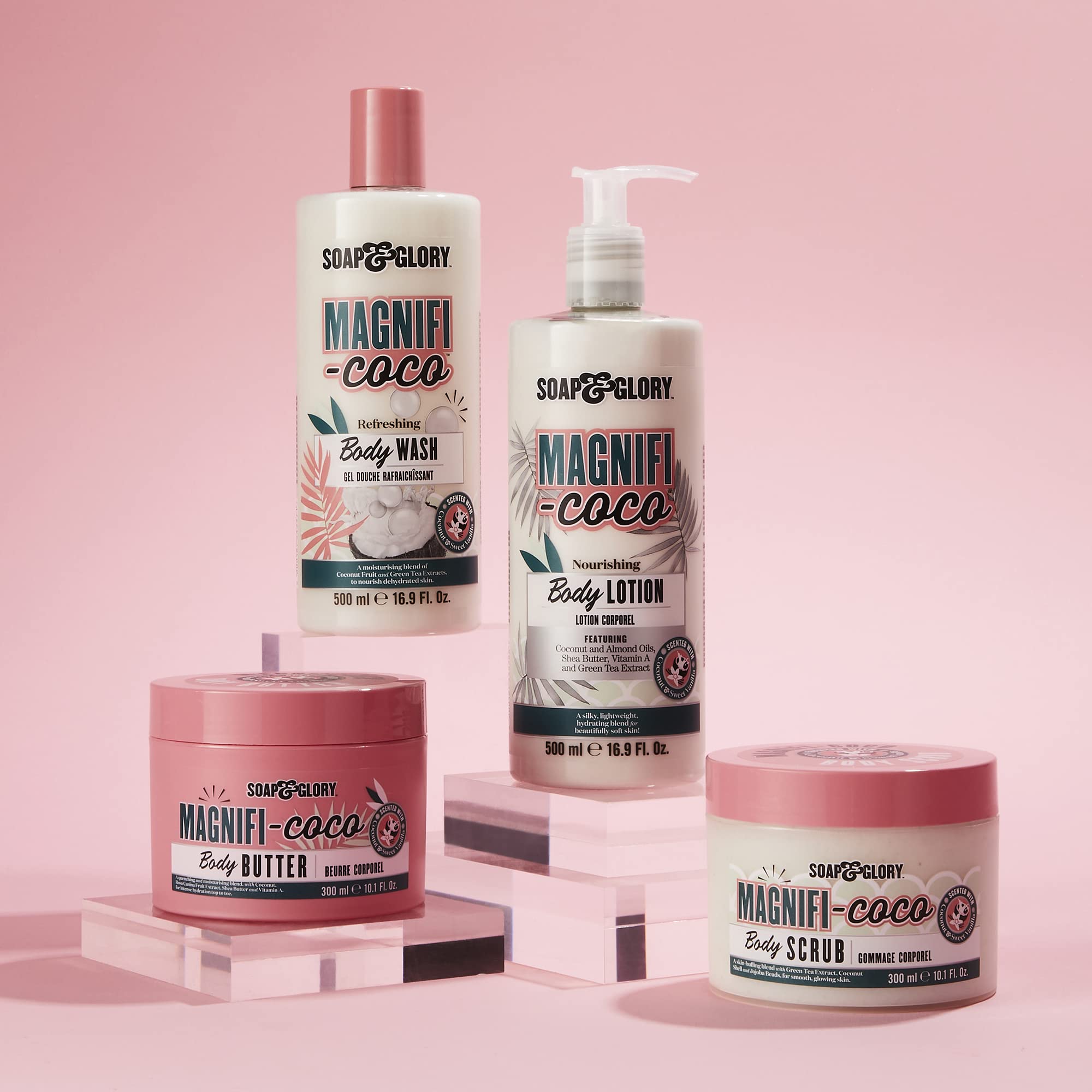 Magnifi-Coco ofrece fragancia a coco que perfuma la ducha diaria.