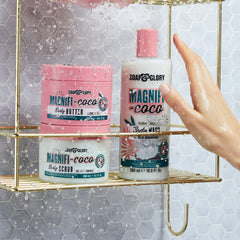 Magnifi-Coco incorpora manteca de karité para piel extremadamente seca.