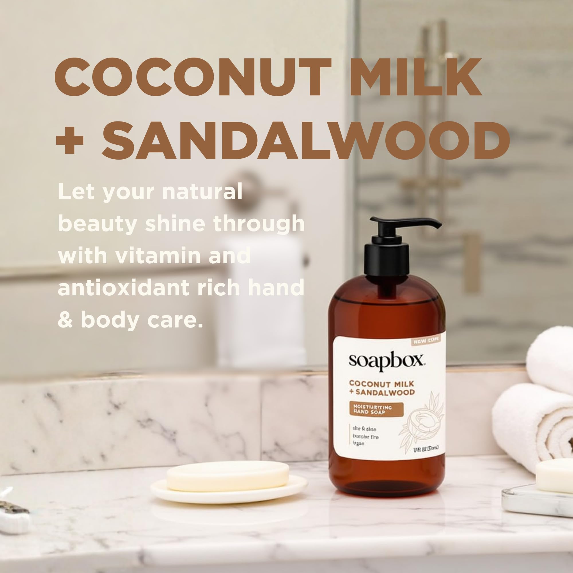 Soapbox made in the USA hand soap emphasizes quality and safety.