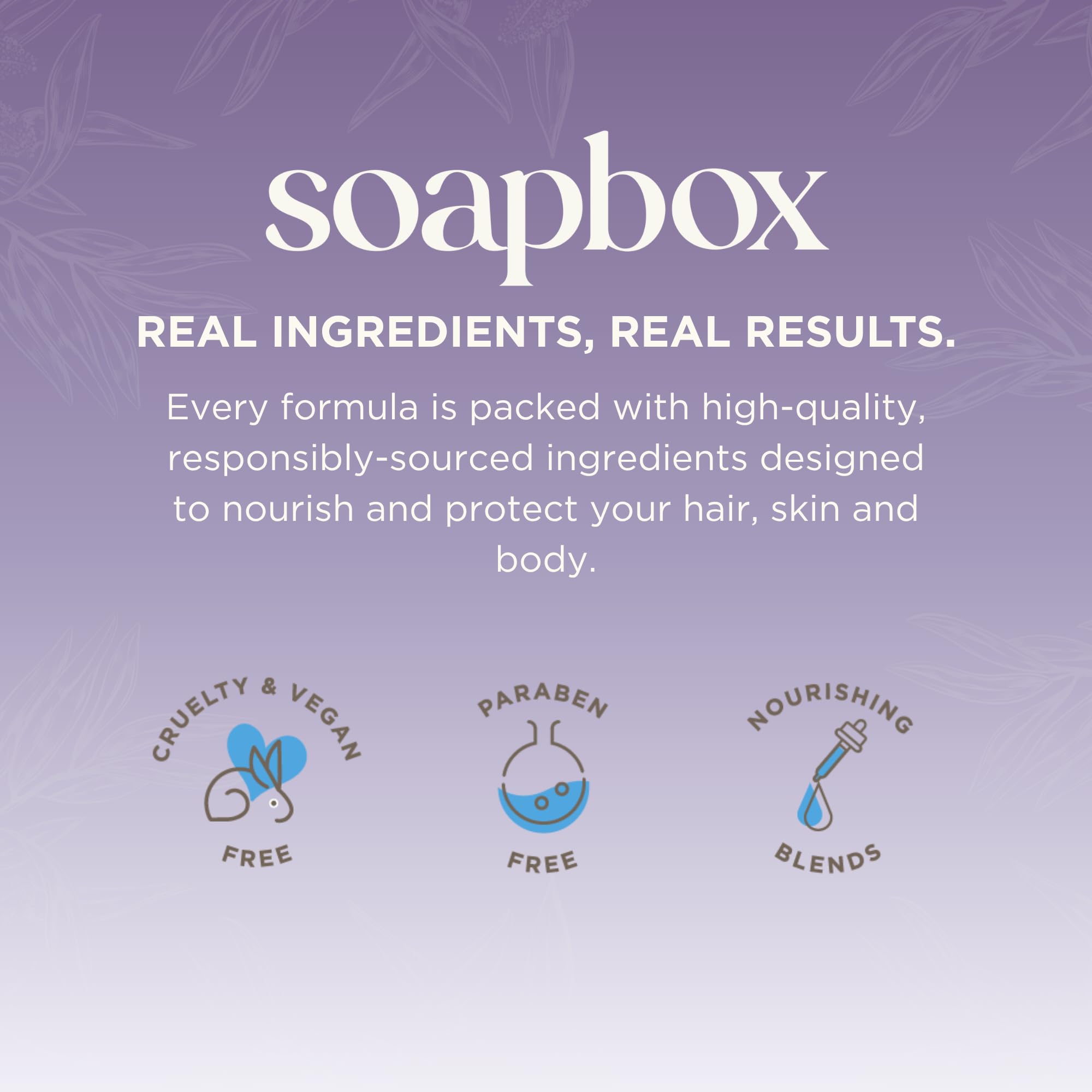 Soapbox polvos de shampoo seco refrescan el cuero cabelludo con extracto de avellana.