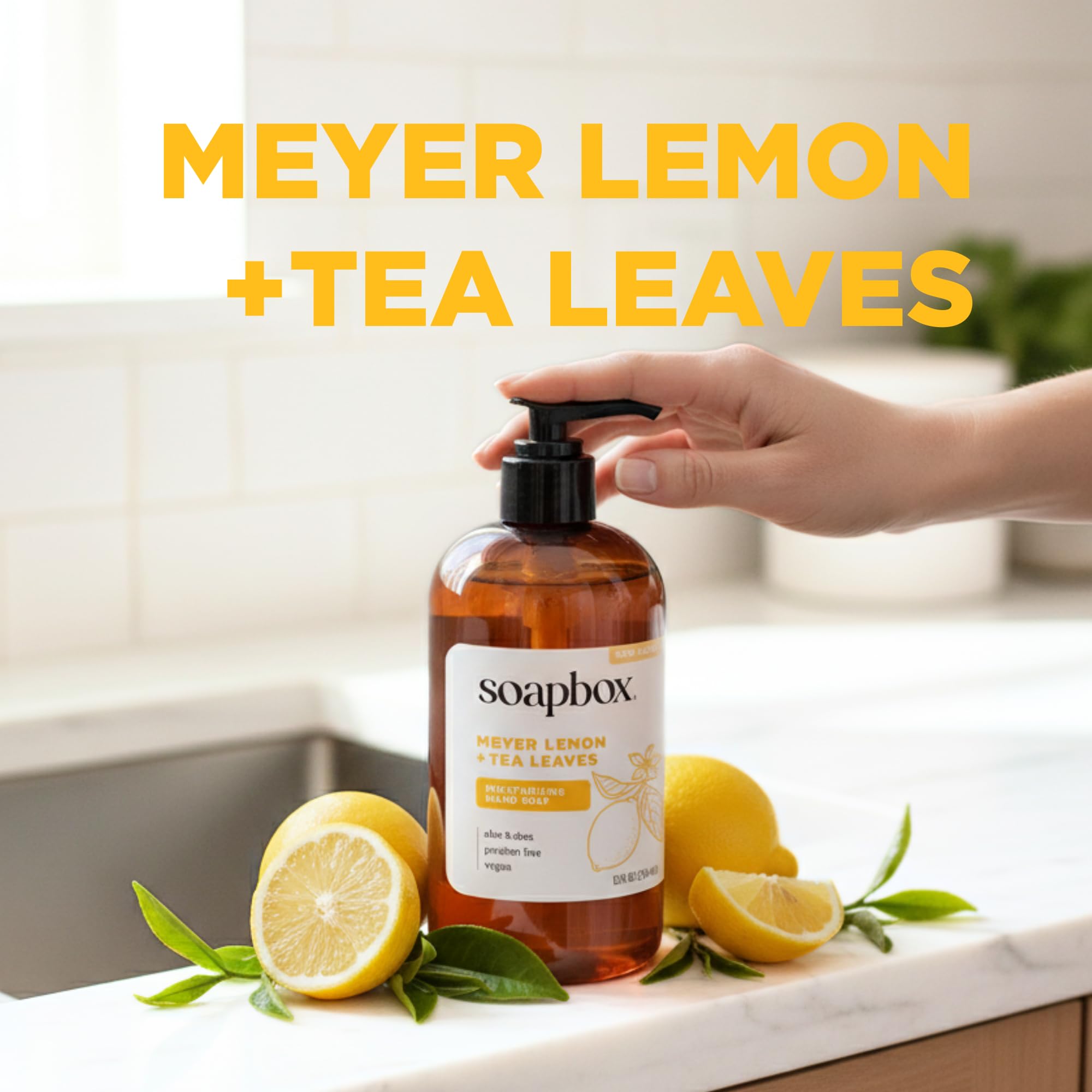 Soapbox 3-pack display emphasizes gifting and everyday hygiene.