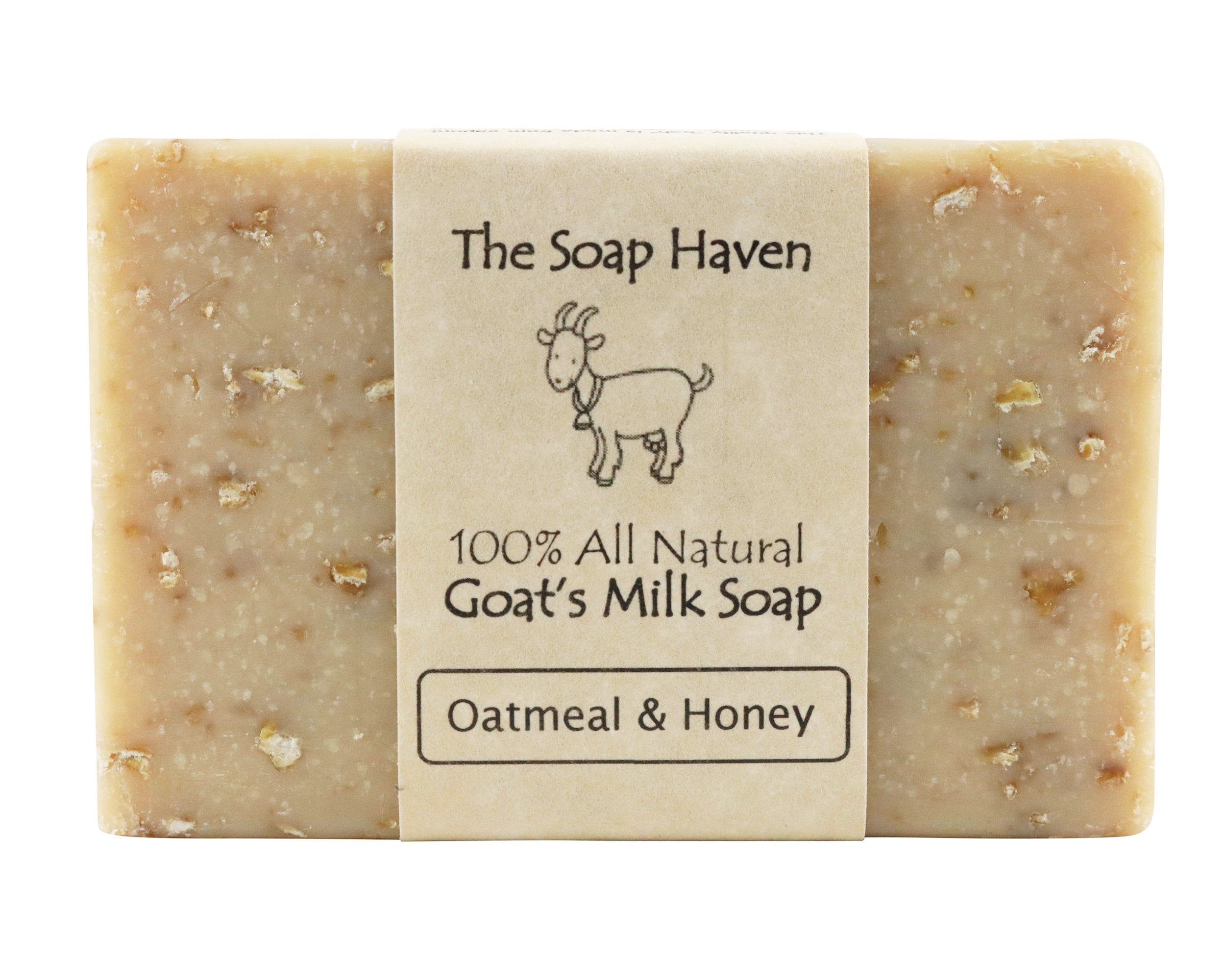 Oatmeal texture detail illustrates gentle exfoliation for all skin types.
