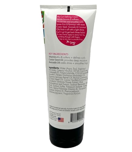 SoCozy Curl Defining Cream applied to damp hair helps tame frizz and boost bounce.