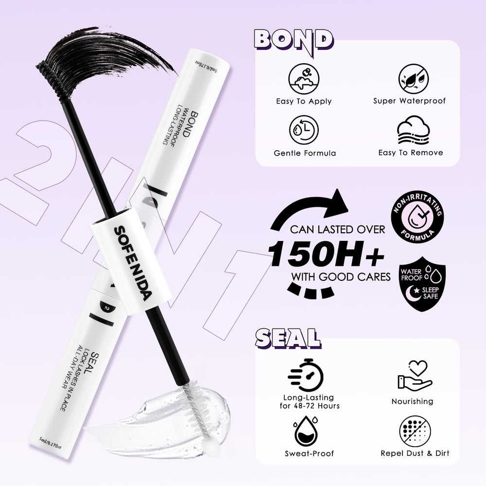 SOFENIDA DIY lash extension kit enabling salon-quality results at home