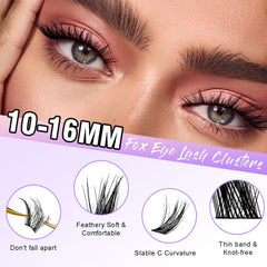 SOFENIDA fox-eye cluster pre-mapped left-right for symmetrical placement