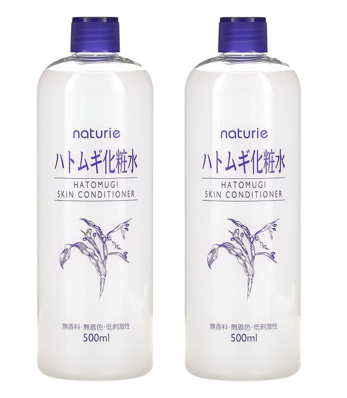 SOFIA BY ODE Naturie Adlay Tónico, botella de 500 ml, hidratación suave para piel fresca.