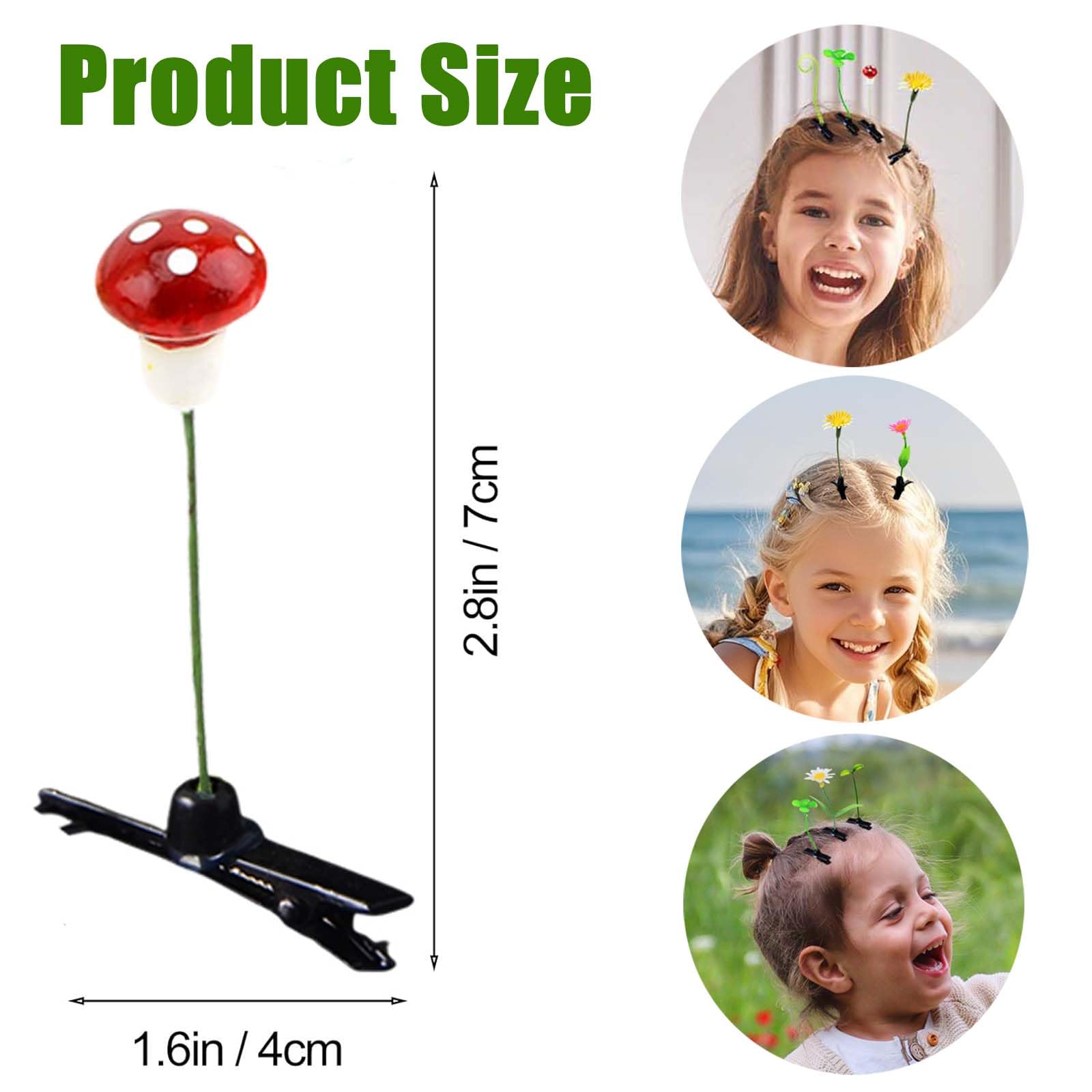 SOFISO mixed-style plant hair clip set offers versatile decorations for daily outfits.