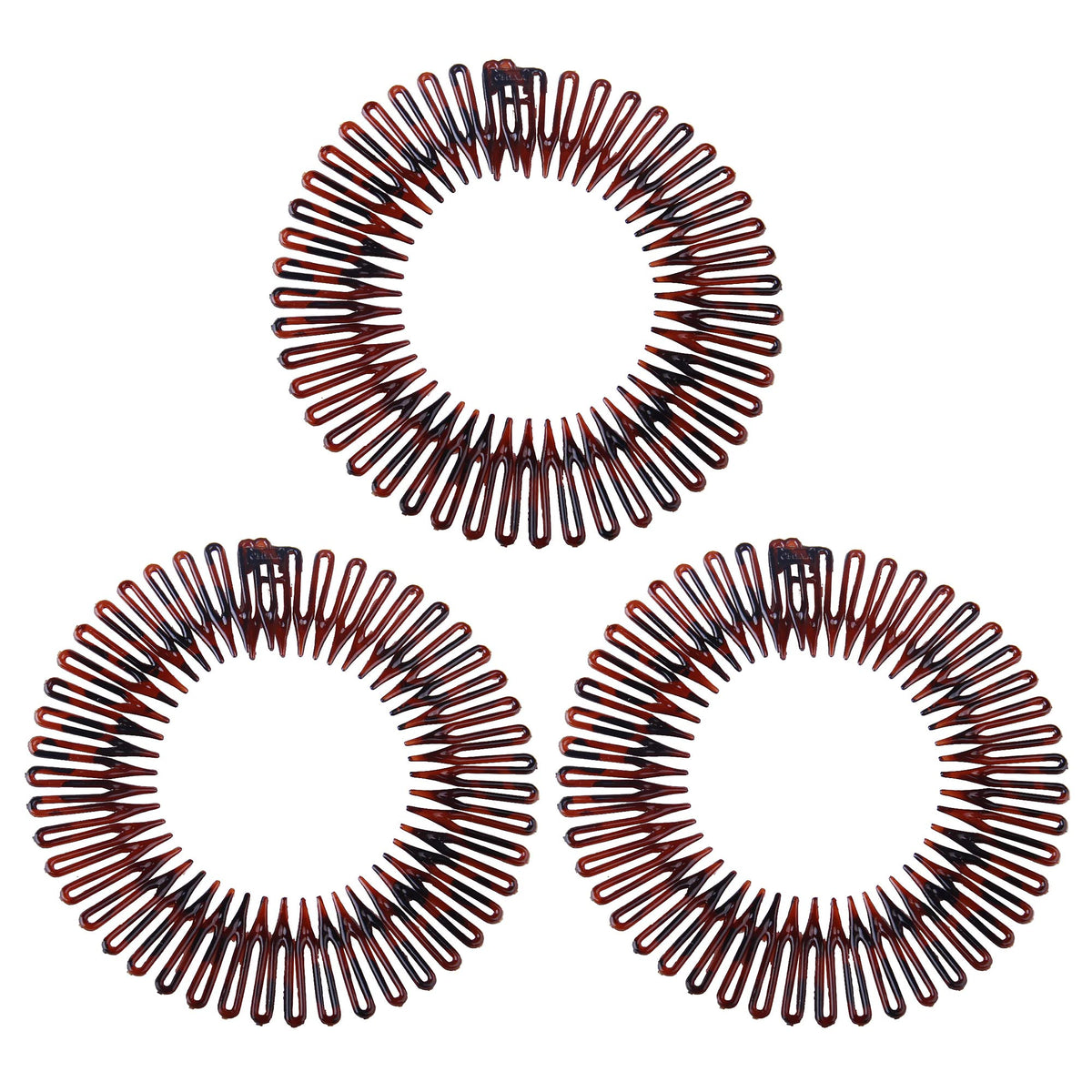 Soft 'N Style circular headband close-up with plastic teeth for secure grip.